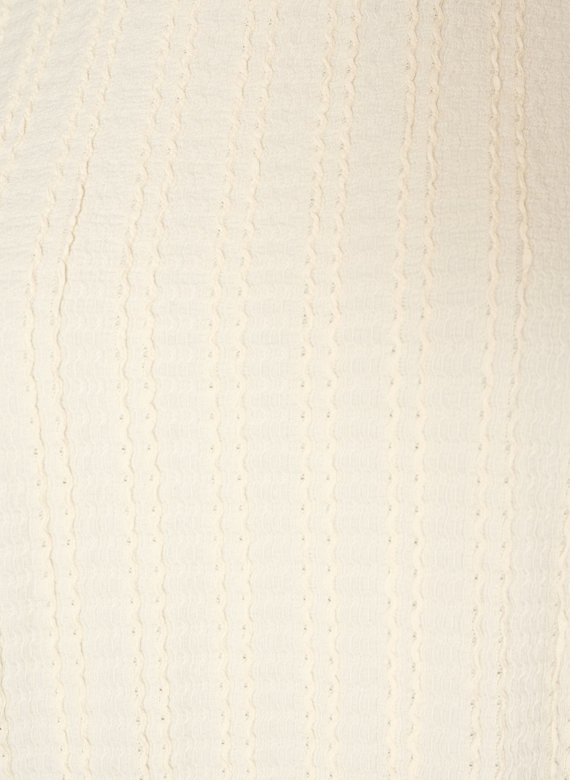 ZizzifashionTextured jersey blouse with a balloon silhouette, Vanilla, Packshot image number 2