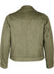 Biker jacket in faux suede, Dusty Olive, Packshot image number 1