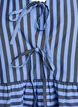 Blouse with stripes and bows, Blue, Packshot image number 2
