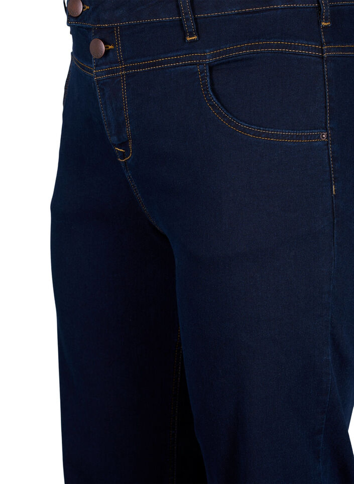 Regular fit Gemma jeans with high waist, Blue, Packshot image number 2