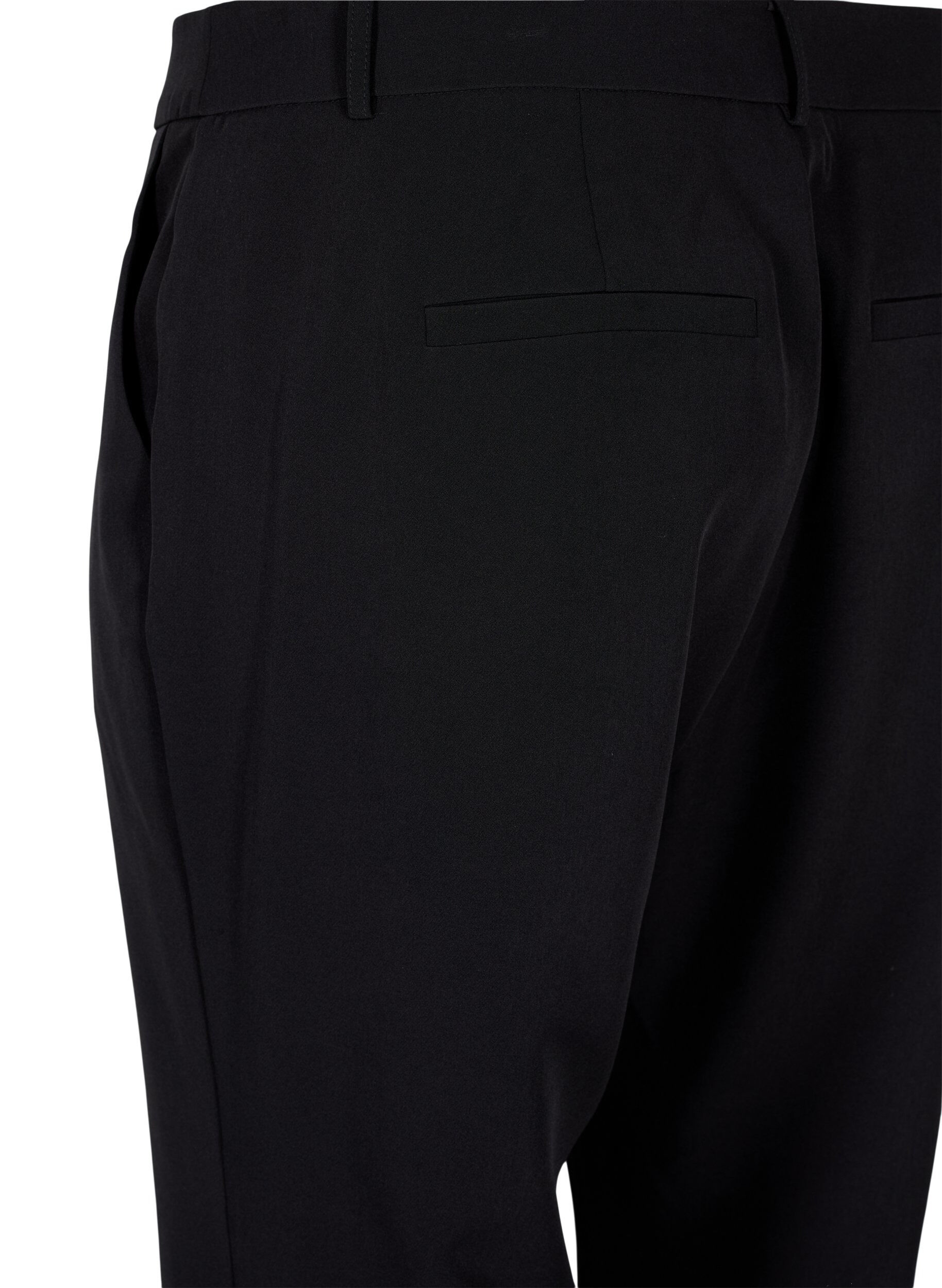 Zizzifashion Bootcut trousers, Black, Packshot image number 3