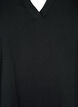 Blouse with 3/4 sleeves, Black, Packshot image number 2