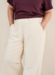 Ankle length trousers with loose fit, Beige, Model image number 3