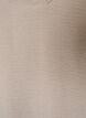 Balloon silhouette blouse with V-neck, Beige, Packshot image number 2