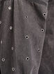 Denim shirt with eyelets on the sleeves, Grey Denim, Packshot image number 3