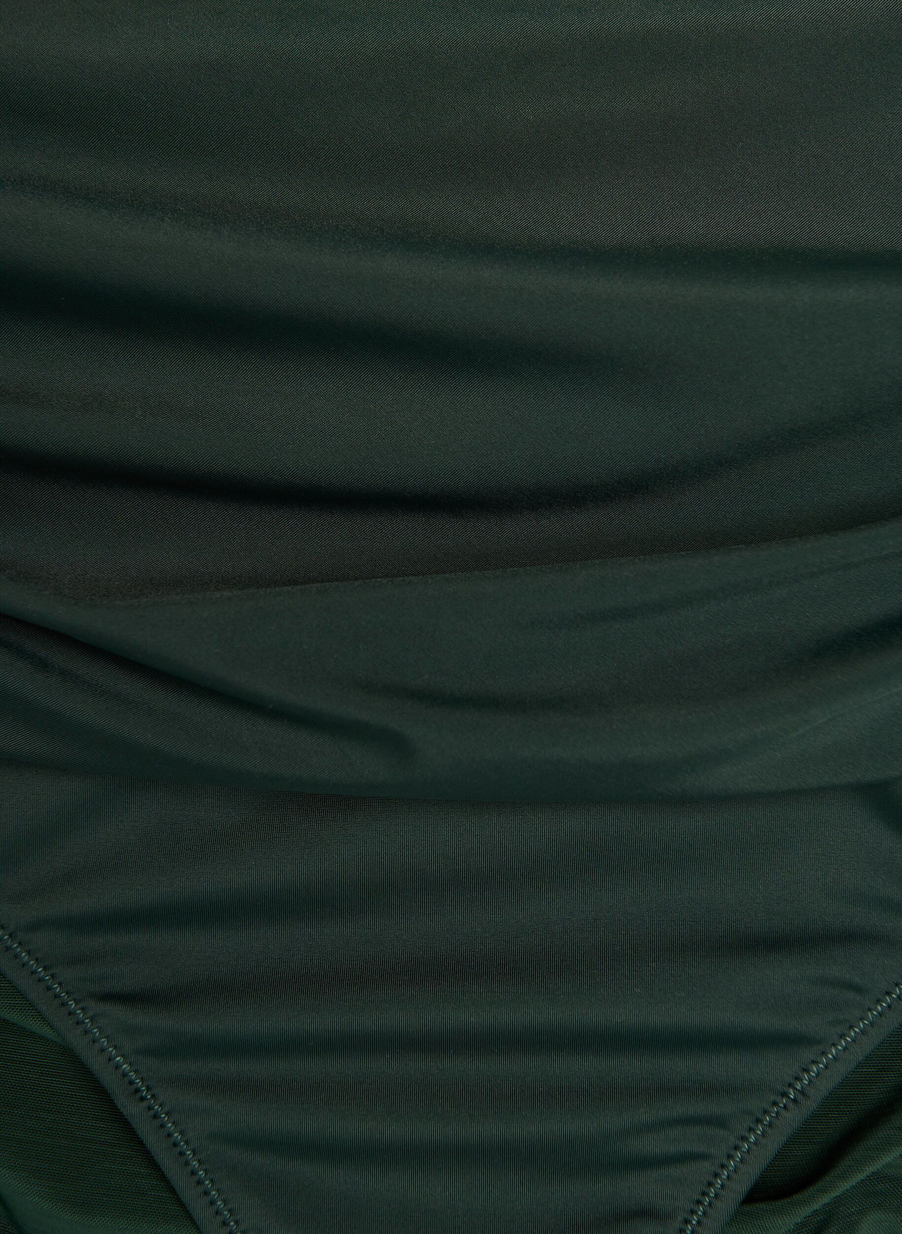 ZizzifashionHigh-waisted bikini briefs with draping, Green, Packshot image number 2