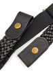 Braided elastic belt, Black, Packshot image number 2