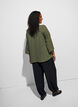 Blouse with 3/4 sleeves, Green, Model image number 2