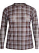 Mesh blouse with dots, 9995, Packshot image number 0