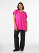 Solid-coloured training T-shirt, Pink, Model image number 1