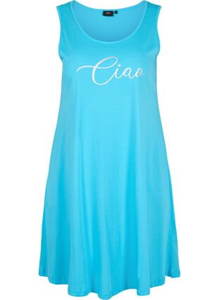 Dress in A-line shape, River Blue CIAO, Packshot image number 0
