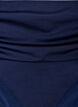Bikini briefs with draping and high waist, Blue, Packshot image number 2