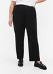 Straight fit trousers, Black, Model image number 3