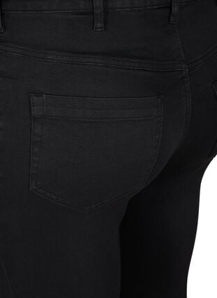 Super slim Amy jeans with high waist, Black, Packshot image number 3
