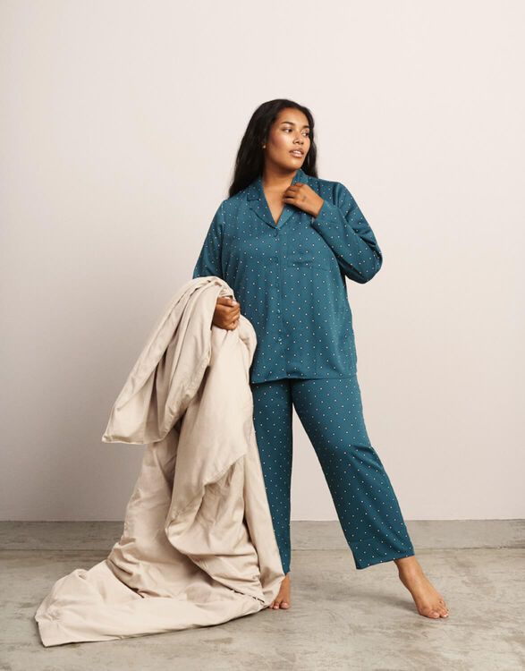overstroming Meter Halloween Women's Plus size Pyjamas-sets - Zizzifashion