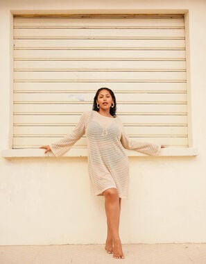 Women's Plus size Beach dresses (40-64) - Zizzifashion Women's Plus size Beach dresses (40-64) - Zizzifashion