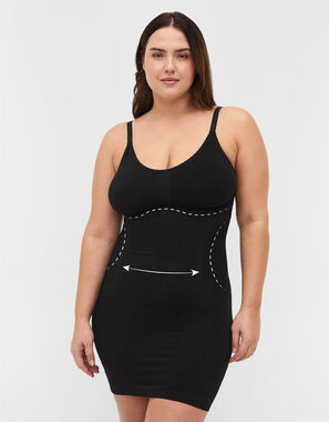 plus size dress shapewear Gravitas Women's KATHARINE Empire-Waist Shift - Grey for every woman that wants to feel and look her very best InstantFigure Slip Tank Dress Plus