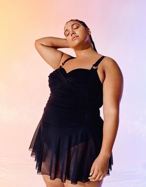 Women's Plus size Swimdresses, skirts & shorts (40-64) - Zizzifashion Women's Plus size Swimdresses, skirts & shorts (40-64) - Zizzifashion