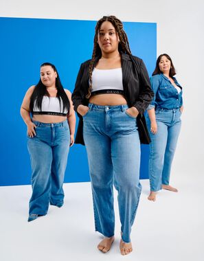 Women's Plus Jeans - Zizzifashion