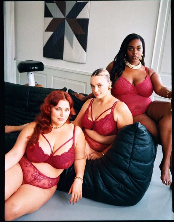 Women's Plus size Sexy lingerie & underwear (40-64) - Zizzifashion Women's Plus size Sexy lingerie & underwear (40-64) - Zizzifashion