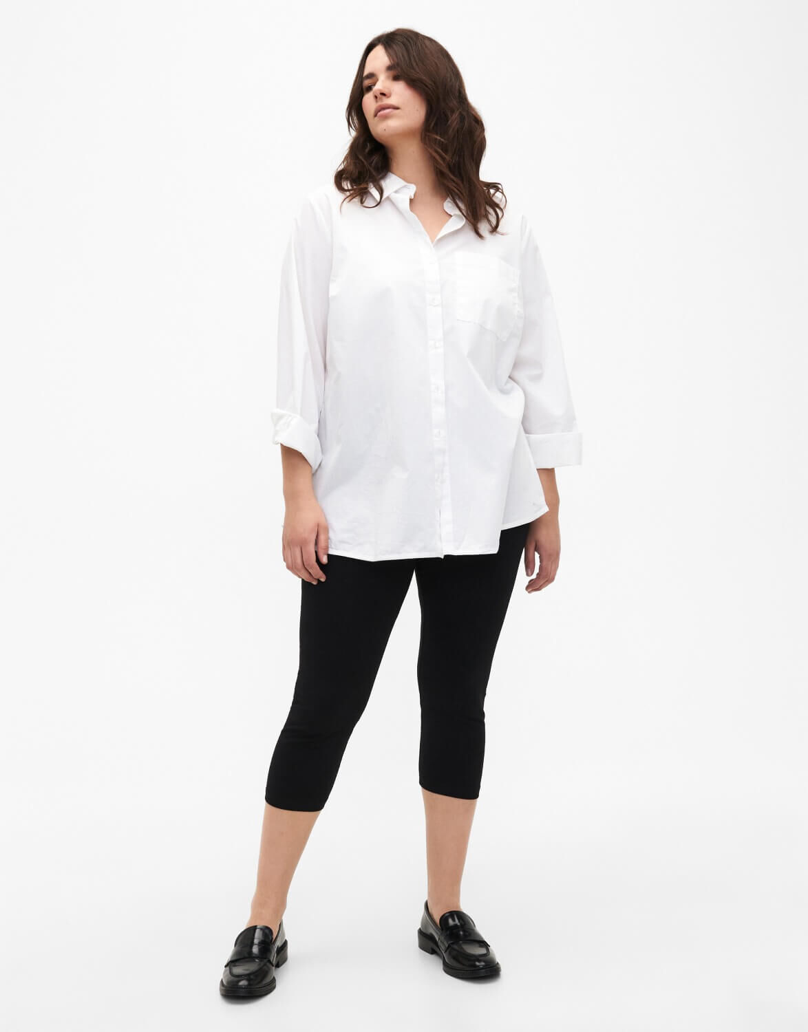 Women's Plus size 3/4 trousers 