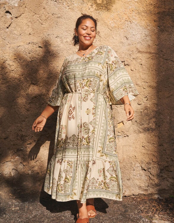 Women's Plus size Summer dresses (40-64) - Zizzifashion Women's Plus size Summer dresses (40-64) - Zizzifashion