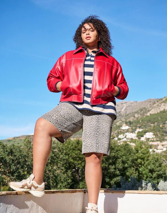 Women's Plus size Spring jackets (42-64) - Zizzifashion