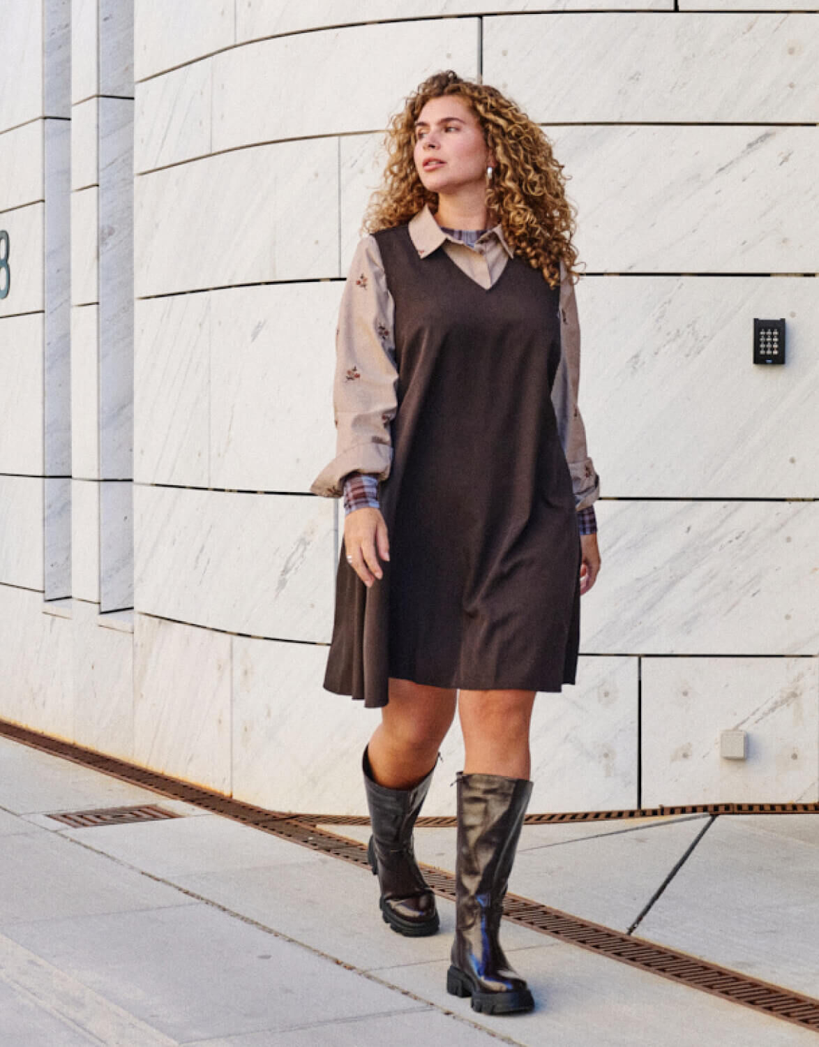 Brown dresses