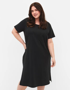 Women's Plus size T-Shirt dresses (40-64) - Zizzifashion Women's Plus size T-Shirt dresses (40-64) - Zizzifashion