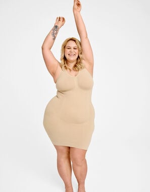 plus size shapewear slip