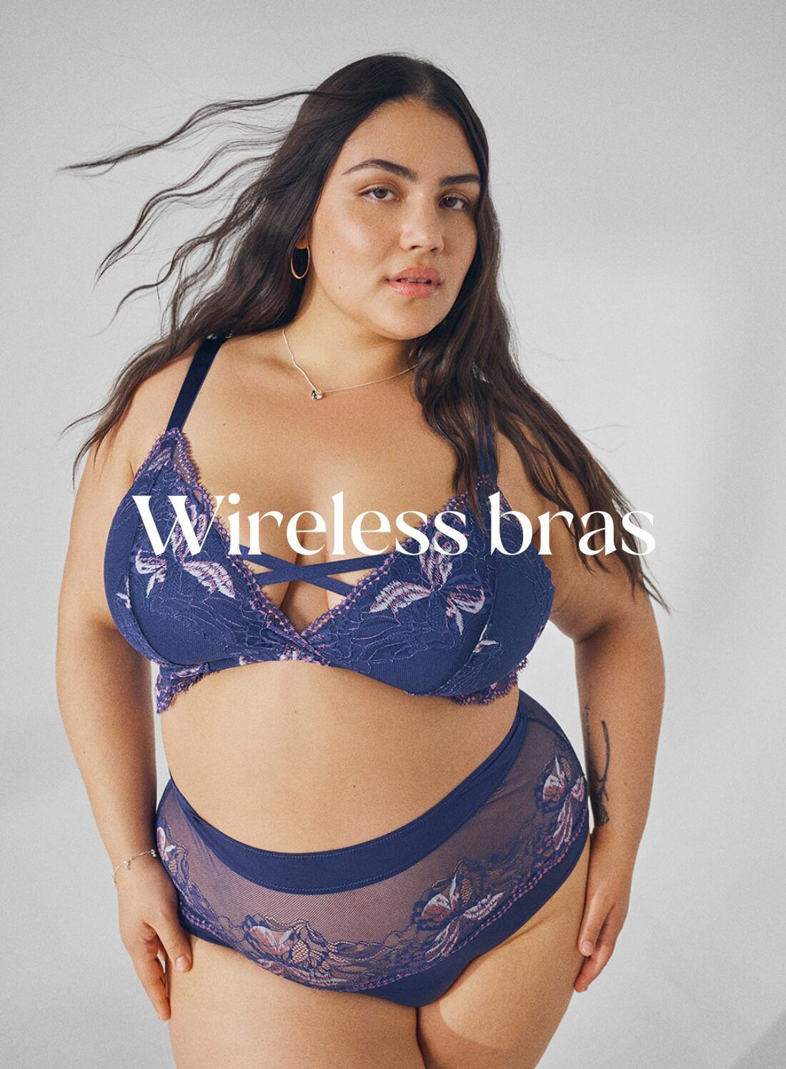 Women's plus size Wireless bras - Size 42-60 - Zizzi