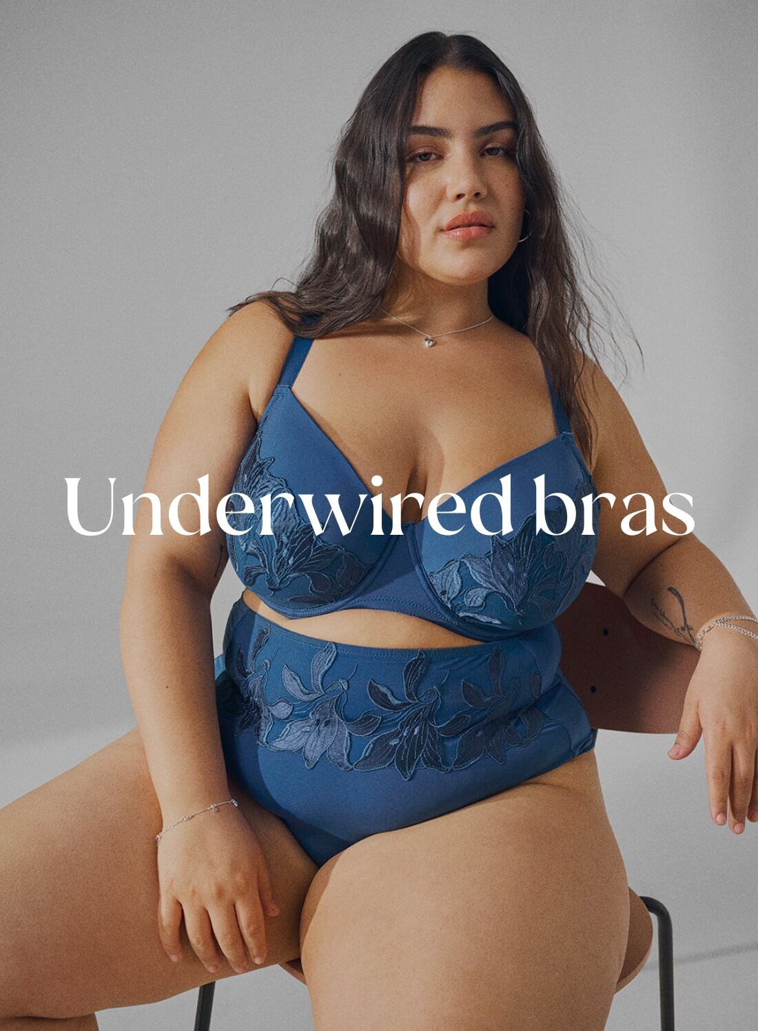 Women's plus size Underwired bras - Size 85E-115H - Zizzi