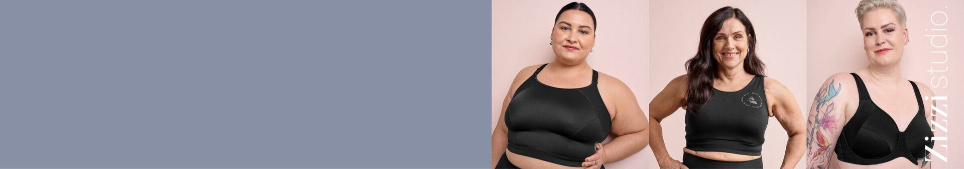 Women's Plus size Sports bras (42-64) - Zizzifashion