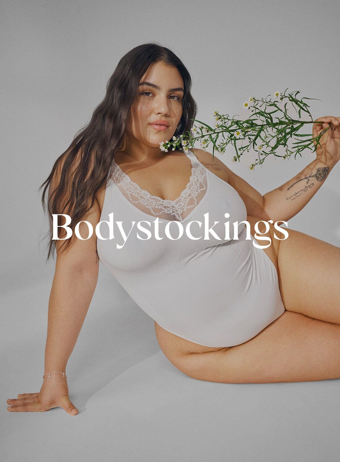 Women's plus size Bodystockings - Size 42-64 - Zizzi