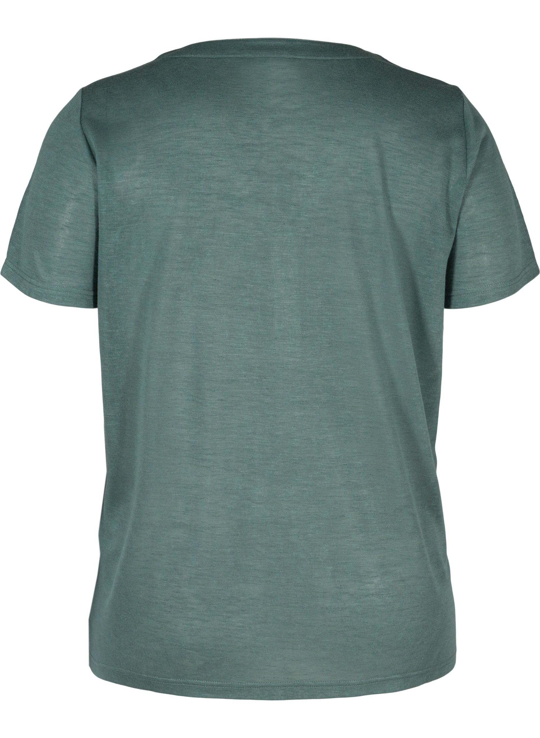 T-shirt - Green - Sz. 42-60 - Zizzifashion