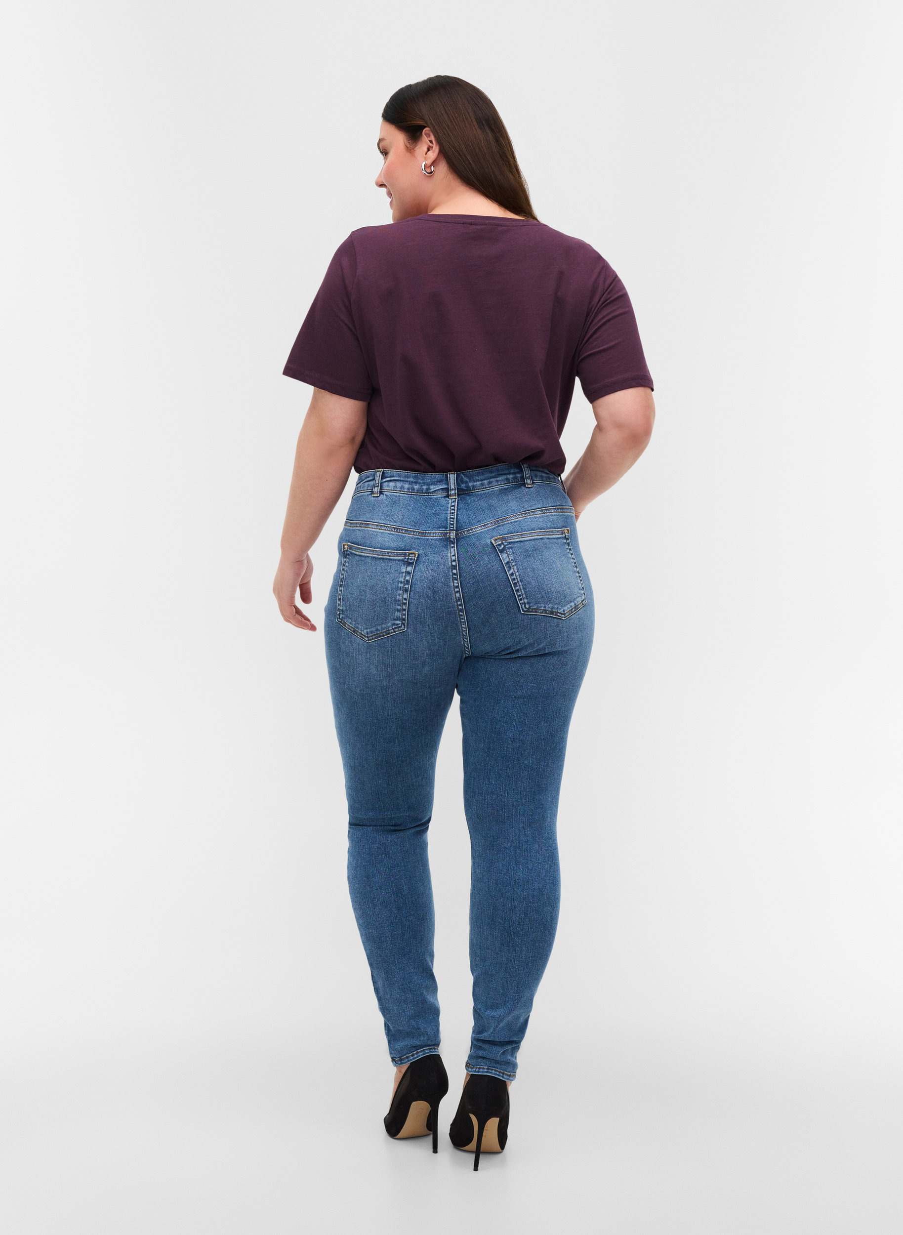 Super slim Amy jeans in cotton mixture 