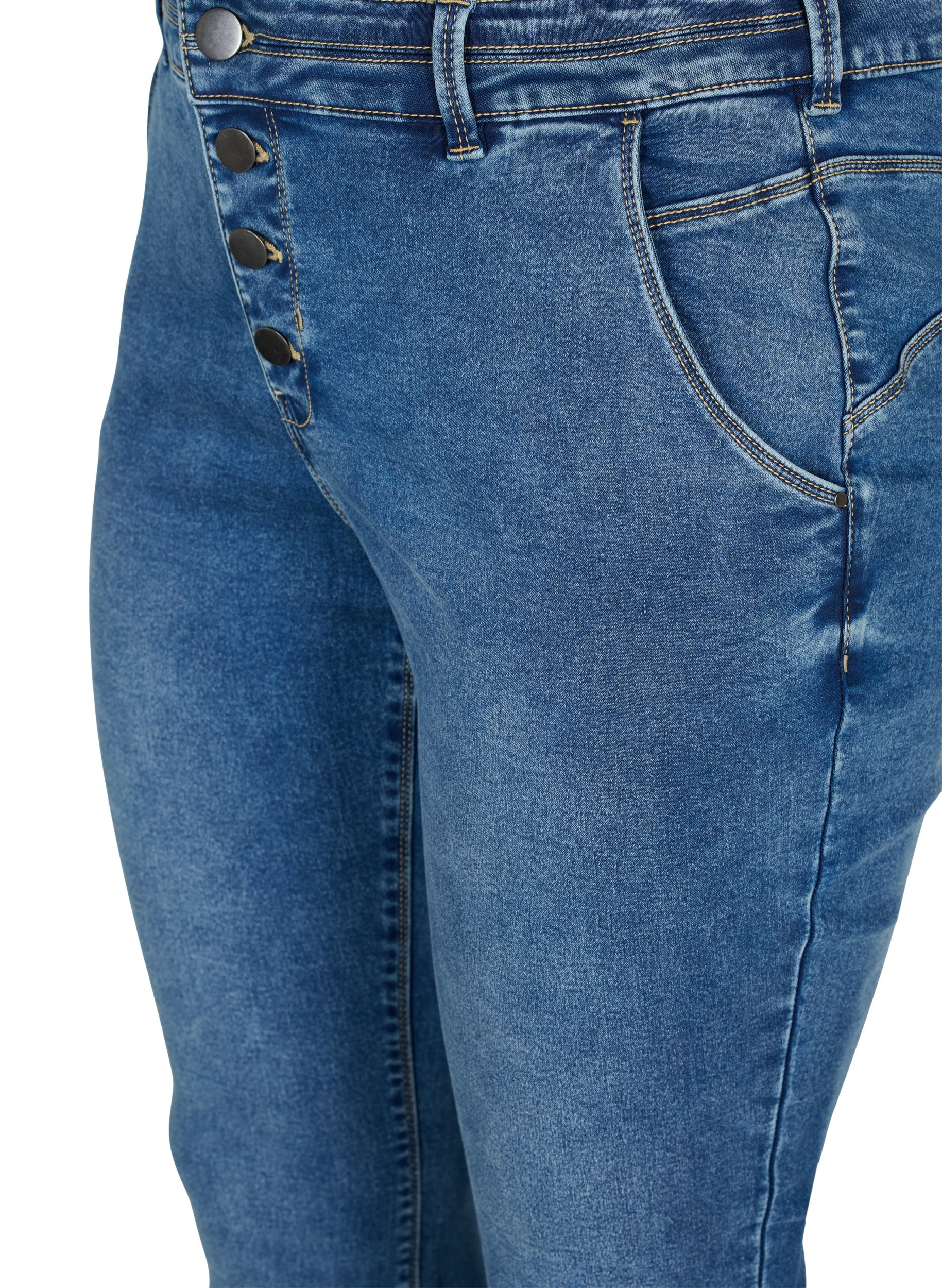 Extra slim Sanna jeans - Blue - Sz. 42-60 - Zizzifashion