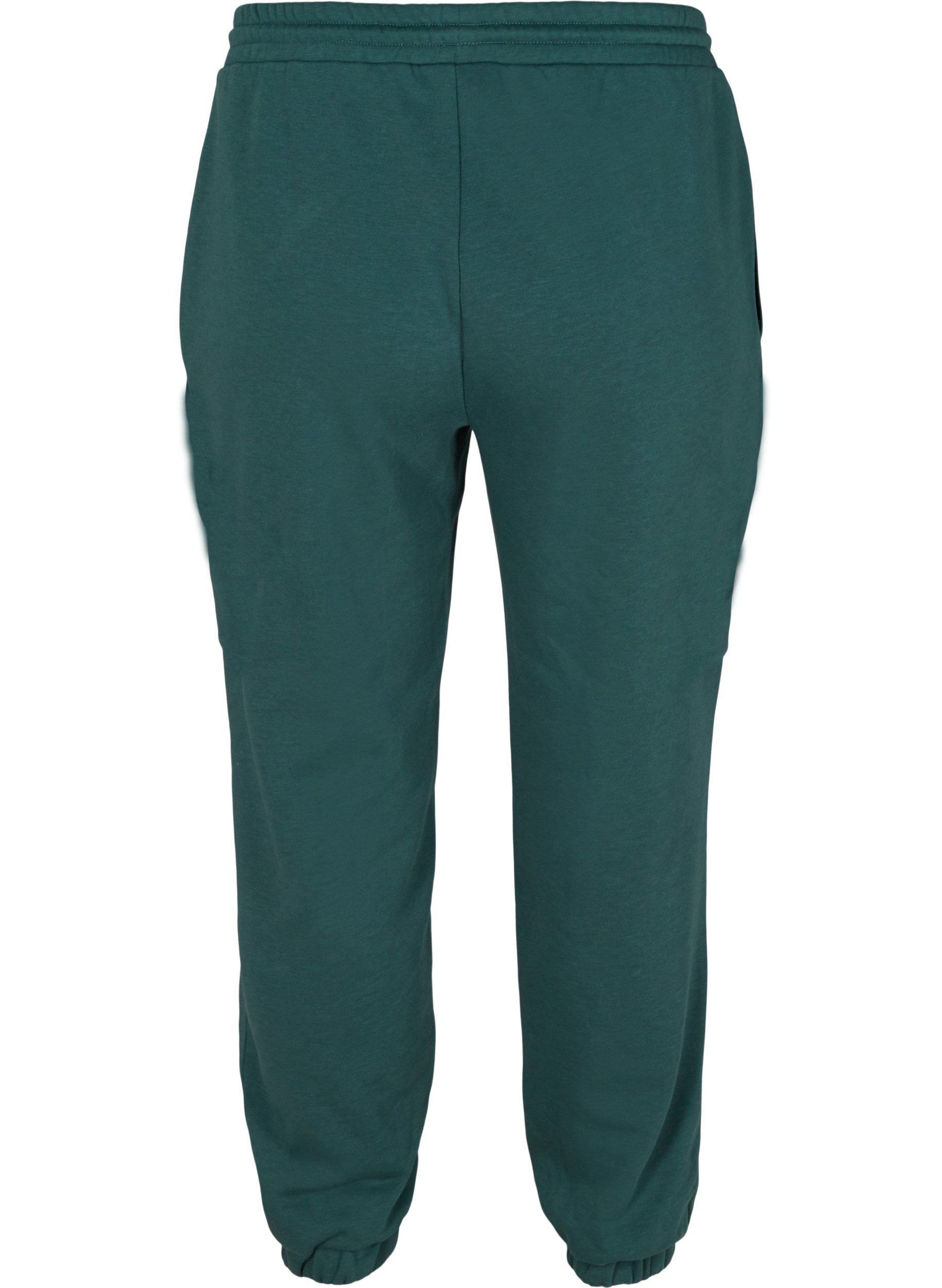 Loose sweatpants with pockets - Green 