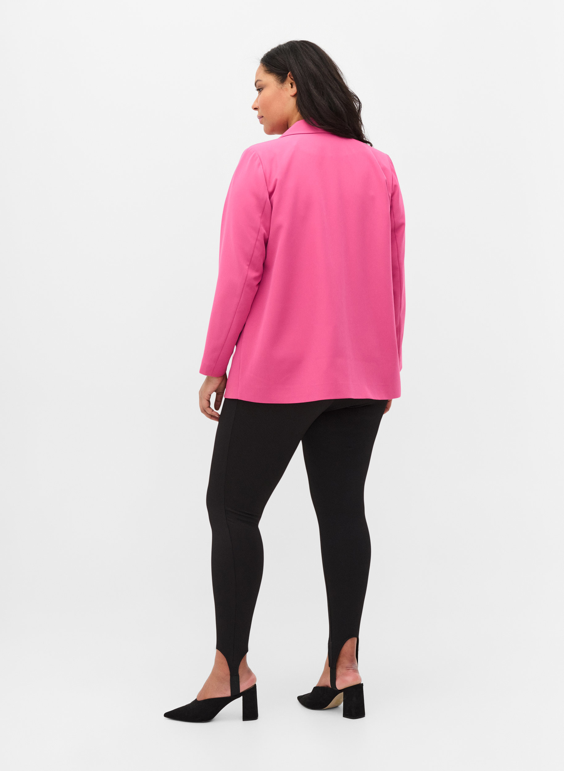 Leggings with foot strap - Black - Sz 