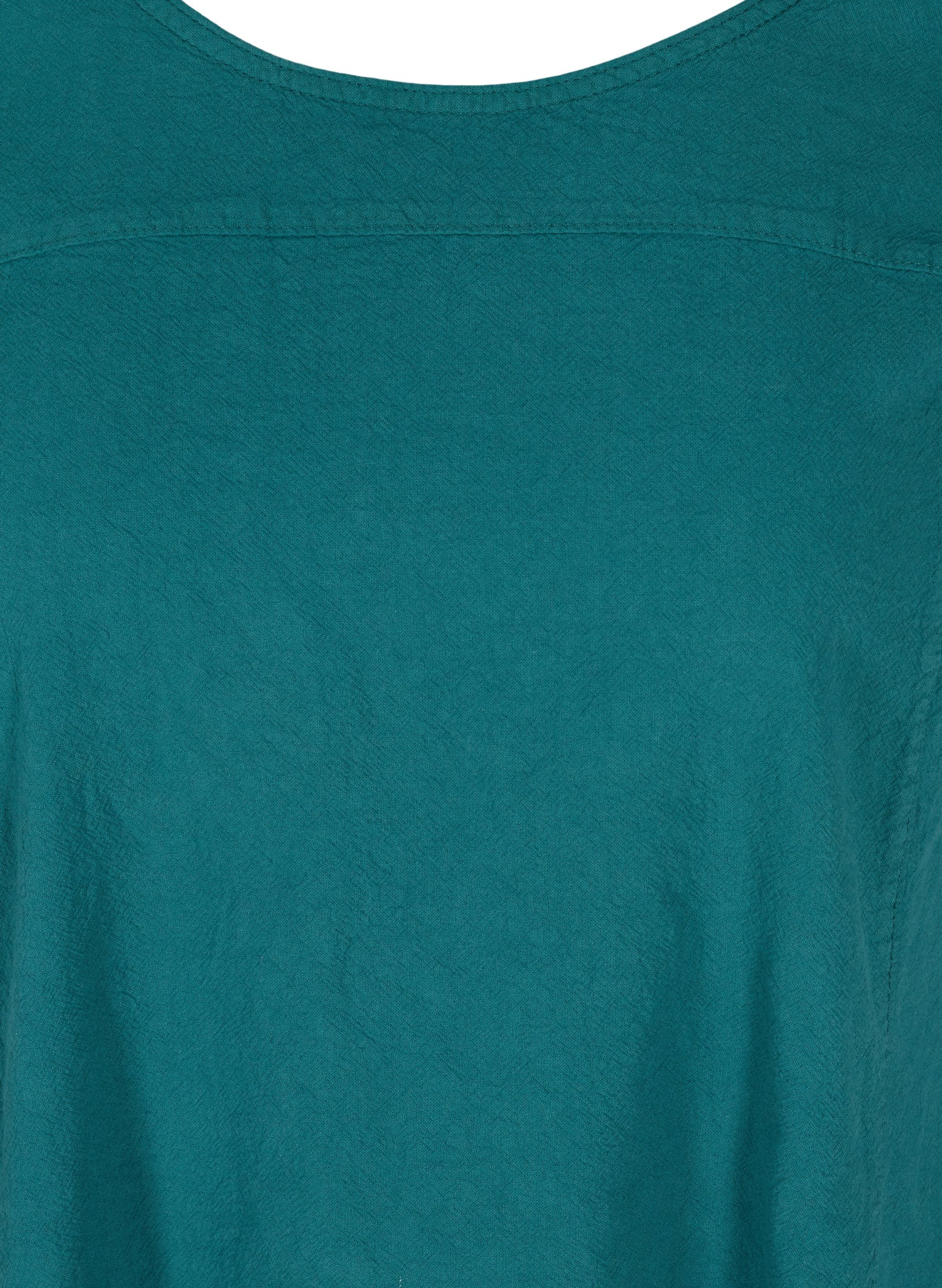 Short-sleeved cotton dress, Pacific, Packshot image number 2