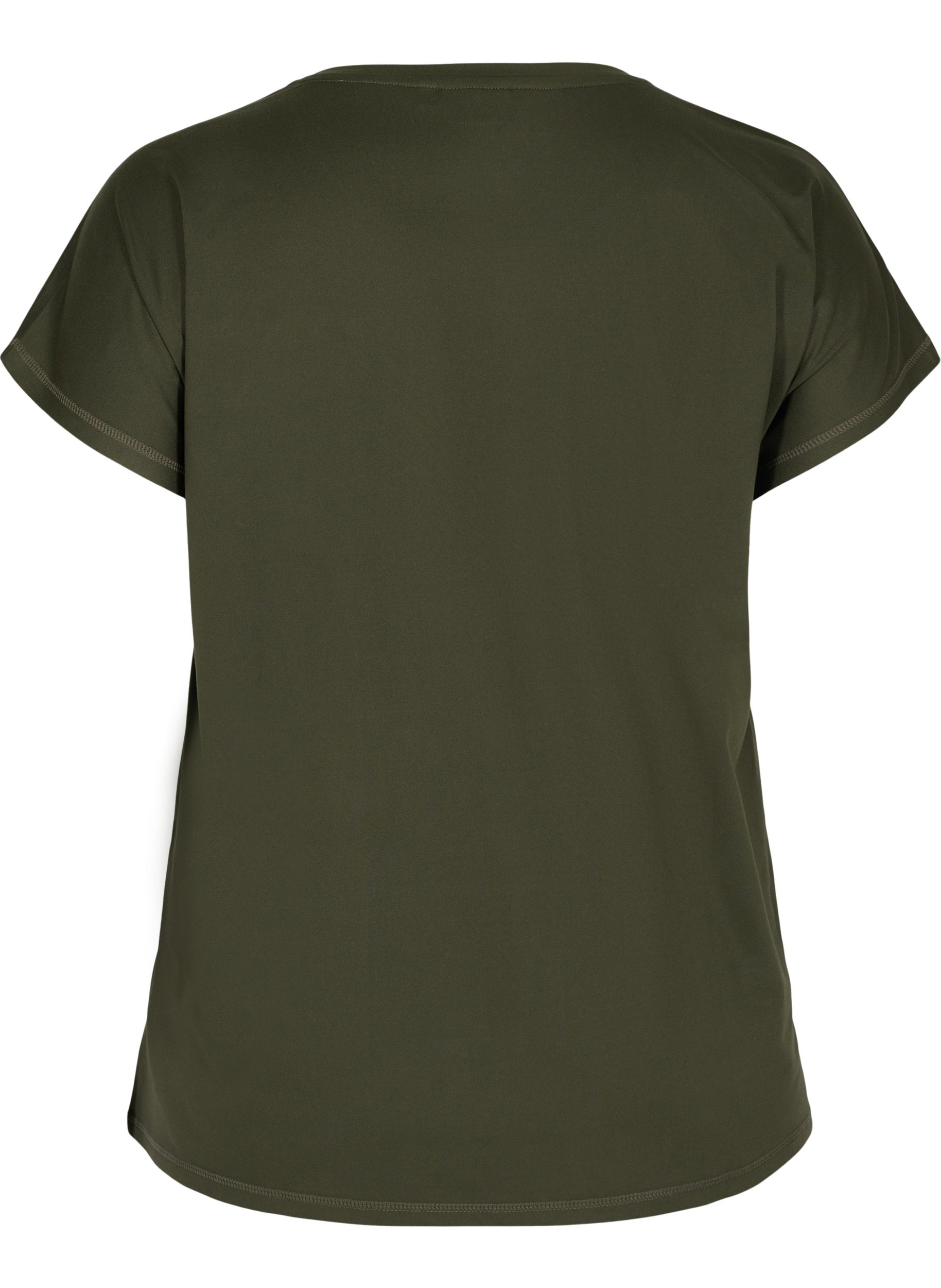 T-shirt - Green - Sz. 42-60 - Zizzifashion