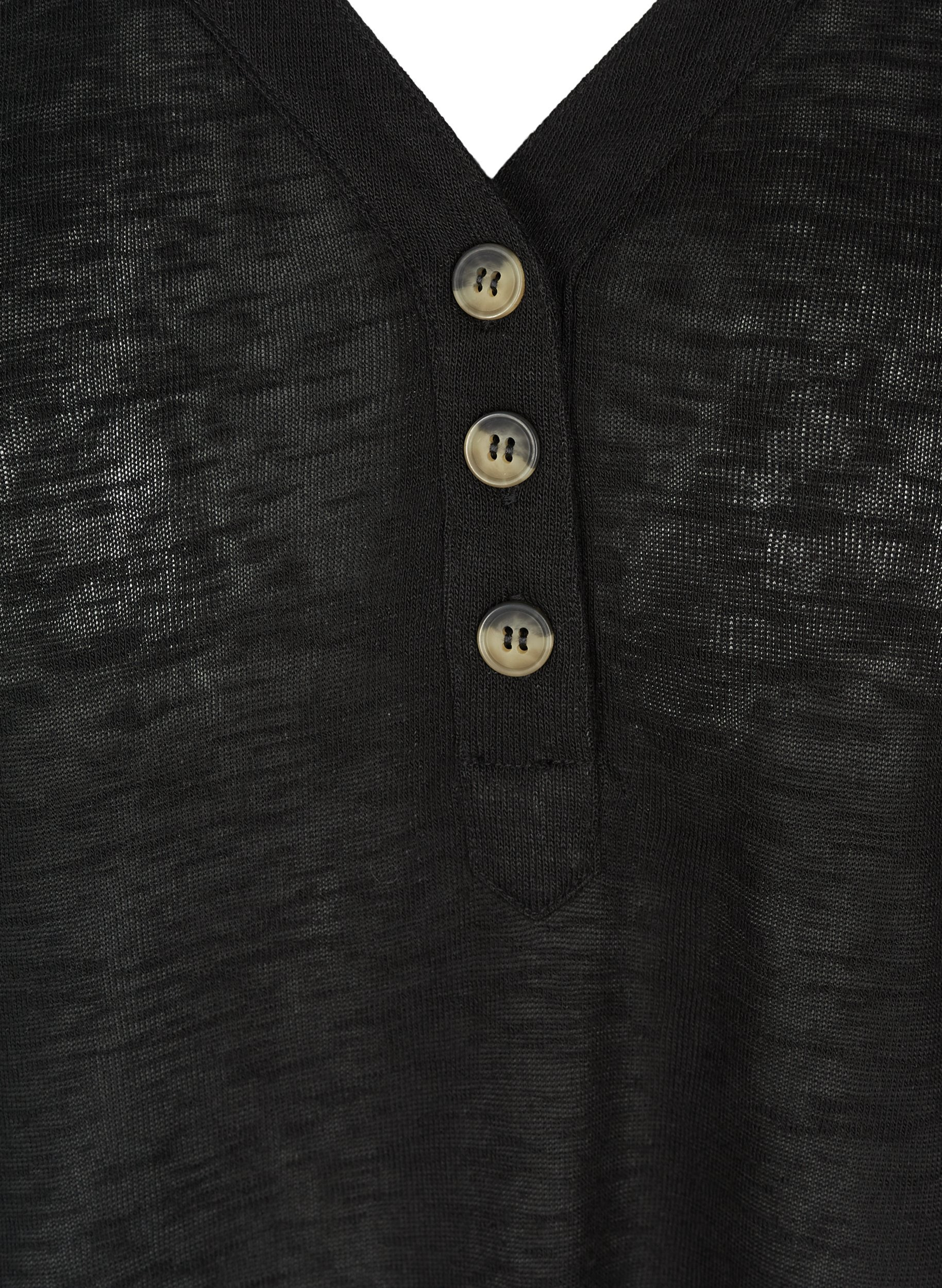 T-shirt, Black, Packshot image number 2