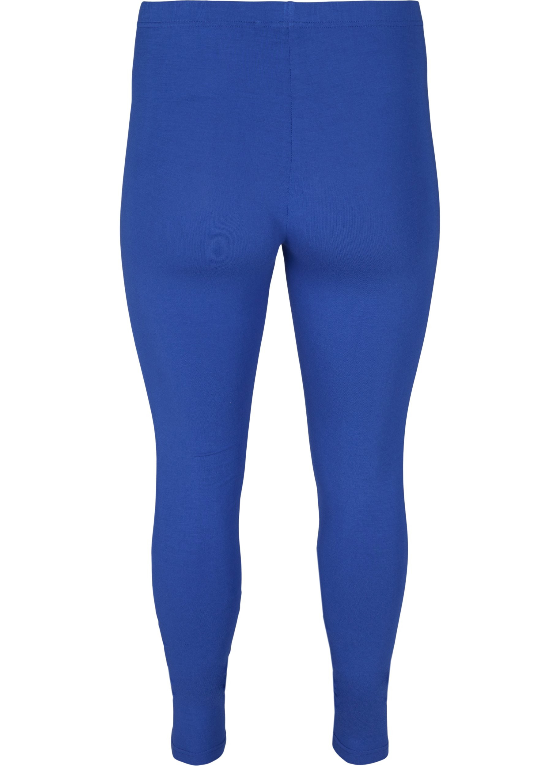 Long basic leggings, Dazzling Blue, Packshot image number 1