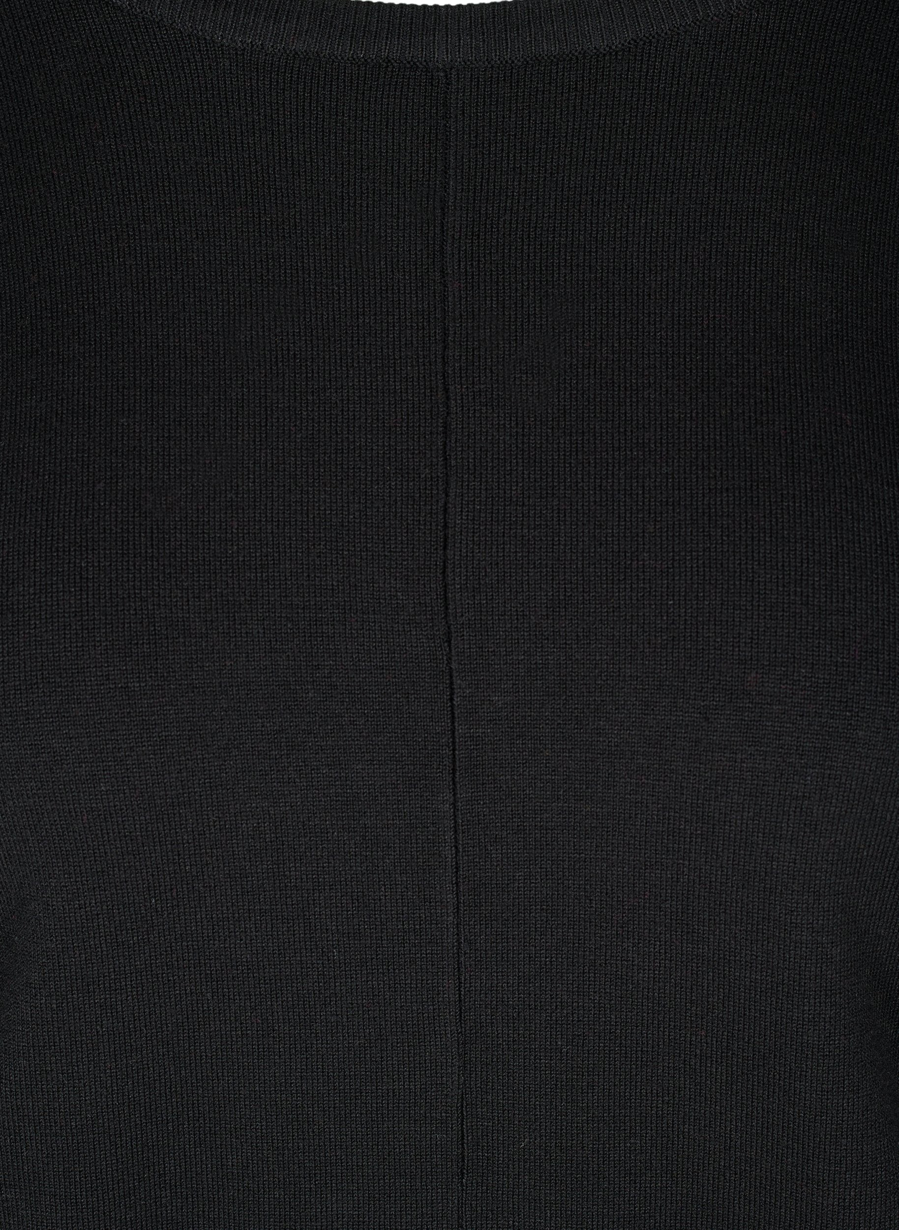 Knitted jumper, Black, Packshot image number 2