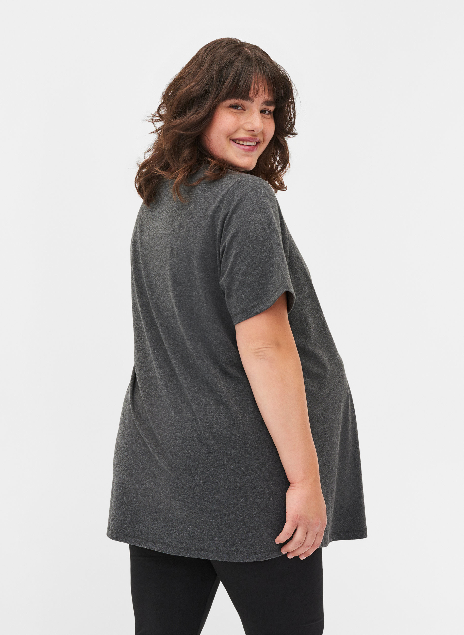 Short-sleeved cotton maternity T-shirt 