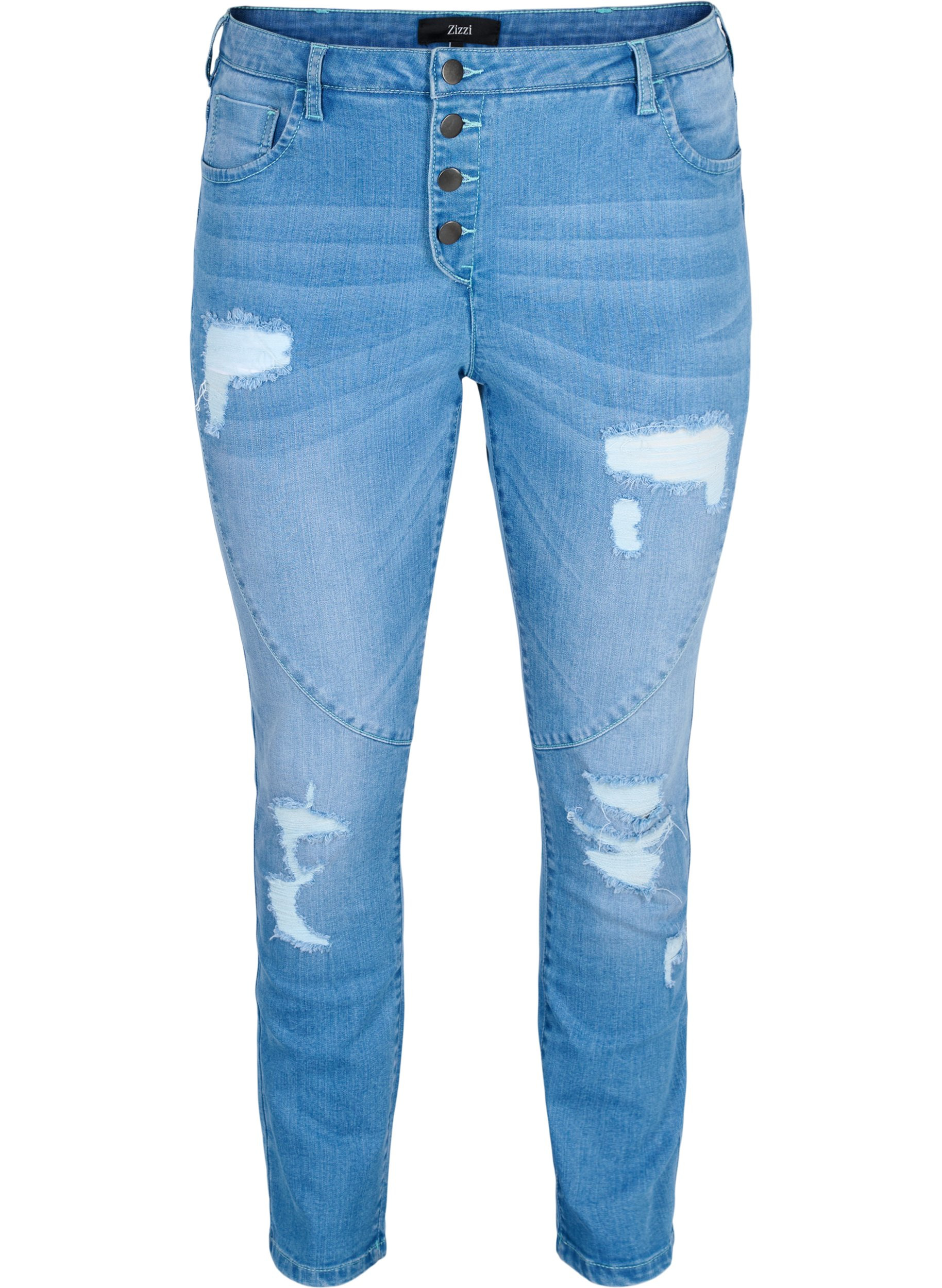 Slim fit ripped Emily jeans - Light 