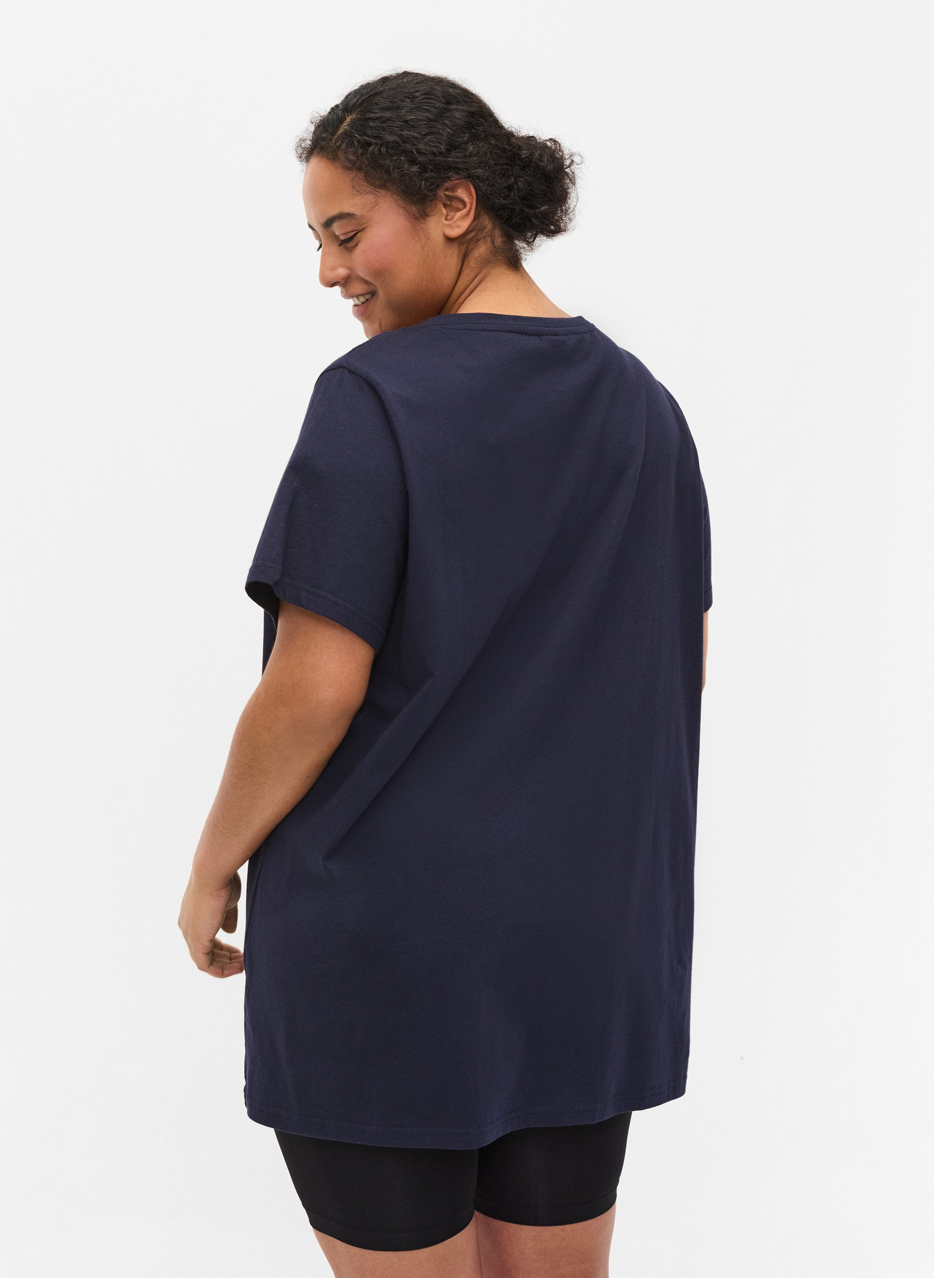 Oversize sleep T-shirt in organic 