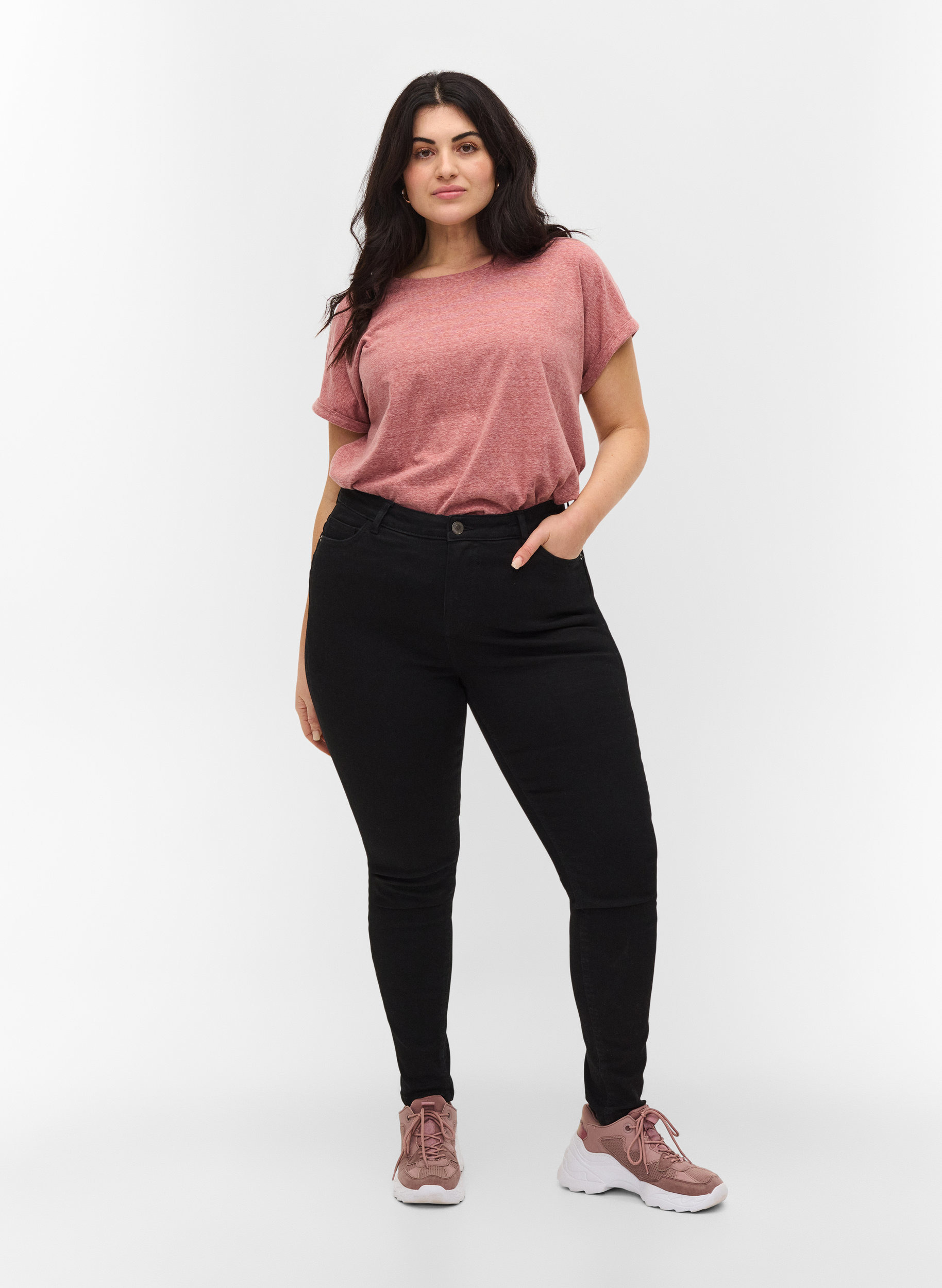 Super slim Amy jeans with high waist 