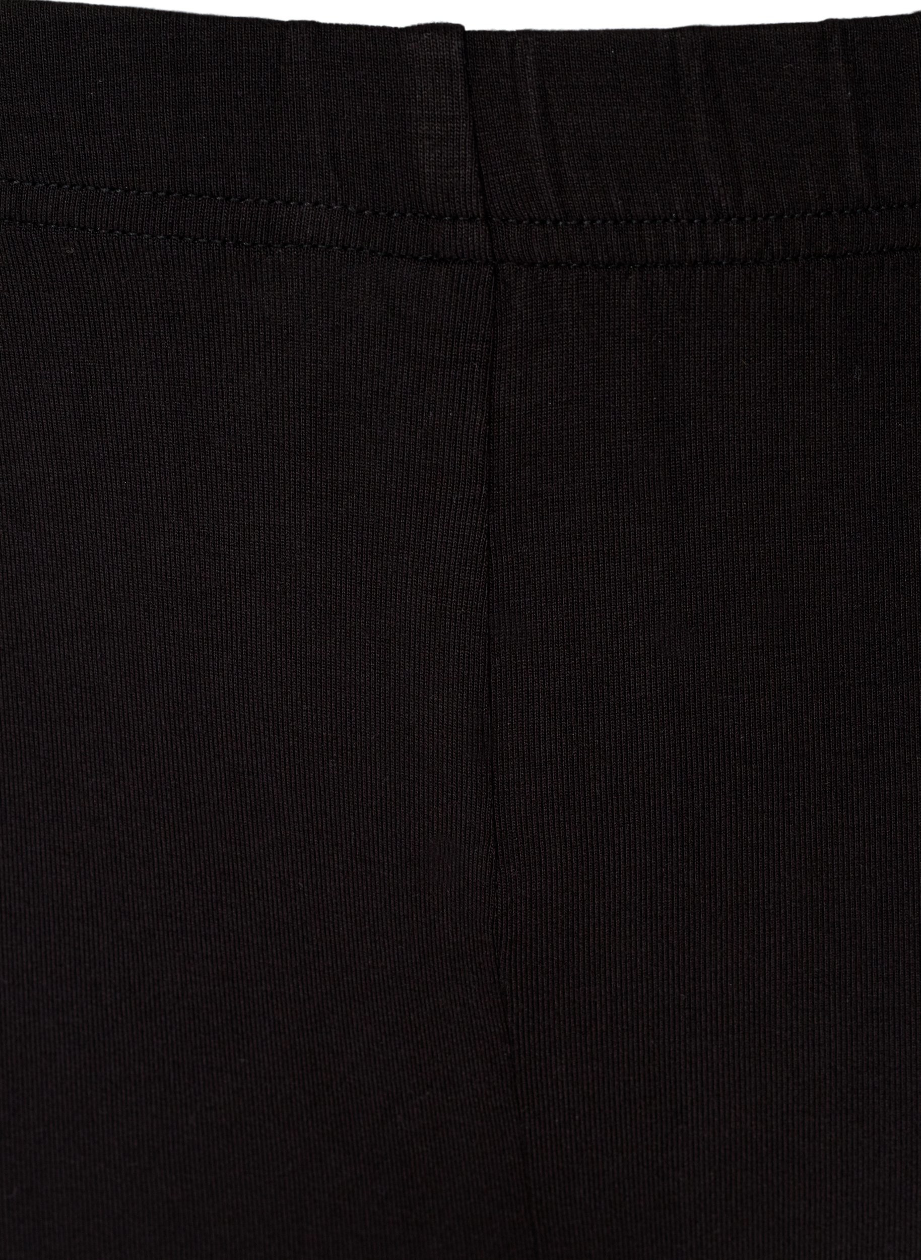 Plain-coloured basic bike shorts, Black, Packshot image number 2