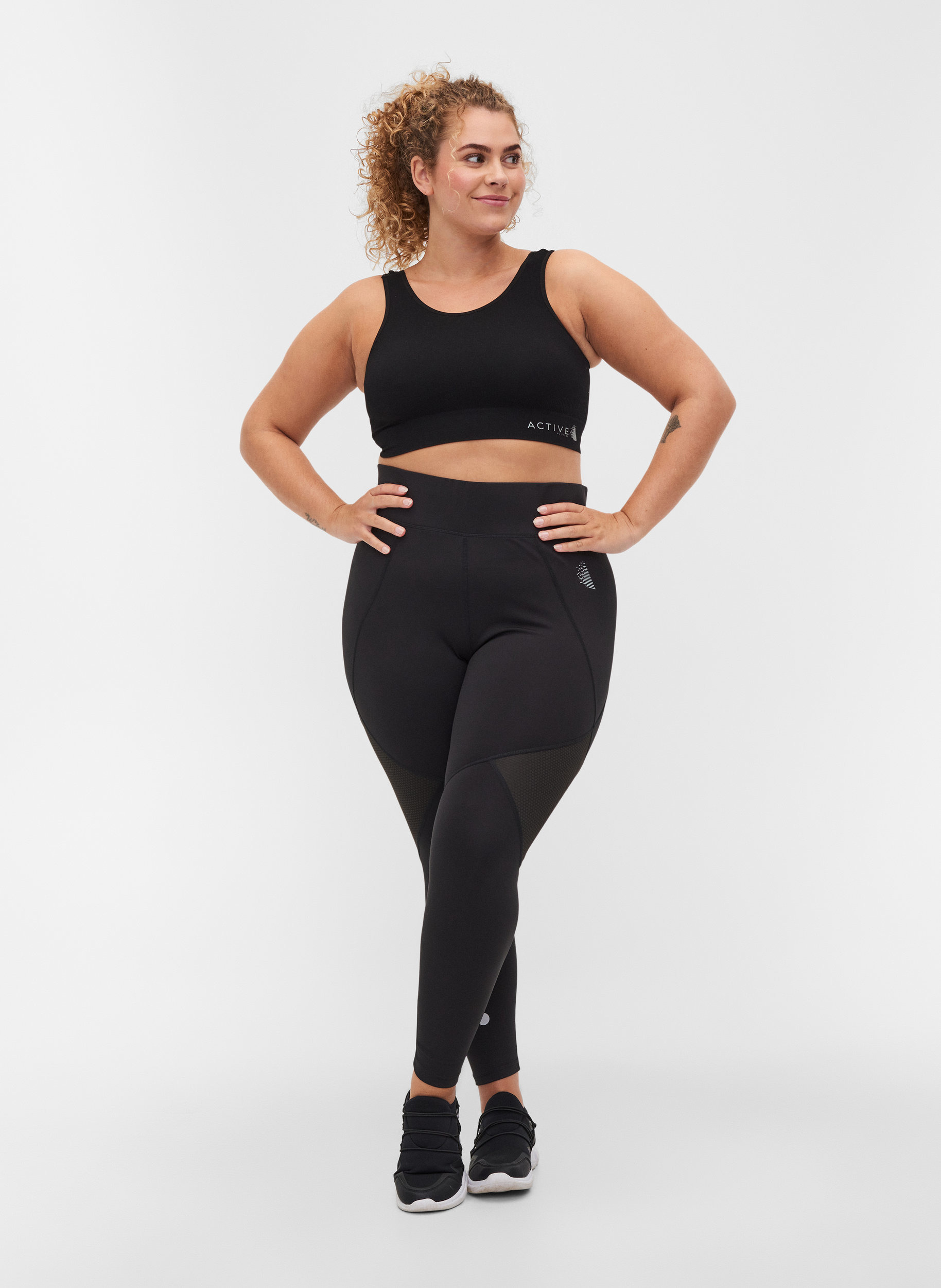 gym leggings - Black - Sz. 42 